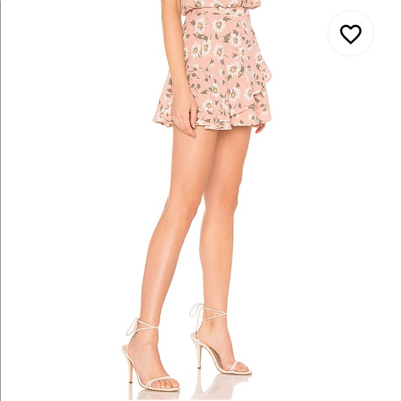 Revolve Show Me Your MuMu Twirl Wrap Skirt - Picture 2 of 5